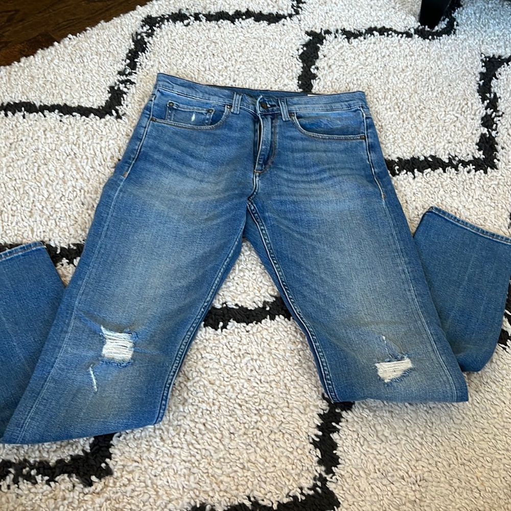 Rag & Bone “Palisades with Holes” Men’s Jeans
